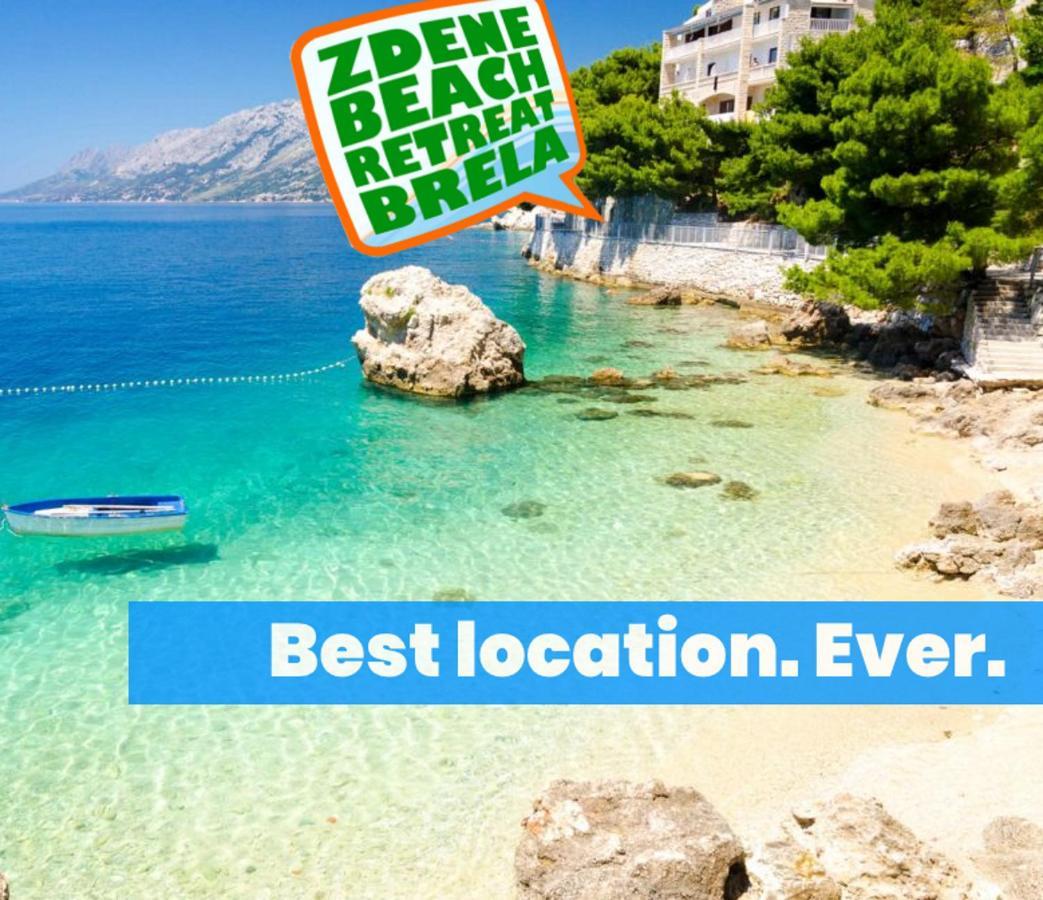 Appartamento Brela Beach Retreat Esterno foto